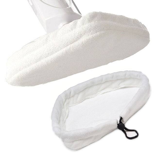 Steam Mop Microfiber Pad Replacement (Pack of 2)