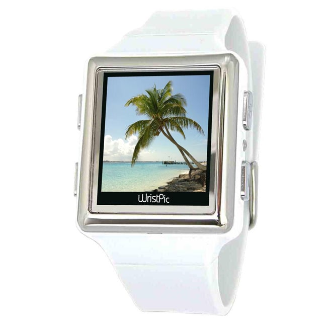 Nutec Wristpic Mens Digital Photo Album White Watch  