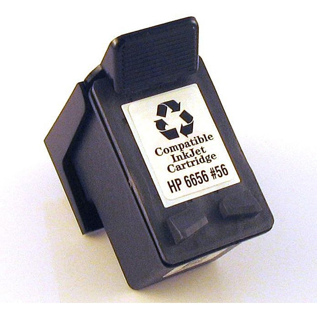 HP C6656A Black Ink Cartridge (Remanufactured)  