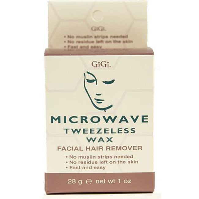GiGi Microwave Tweezeless Wax Facial Hair Remover  