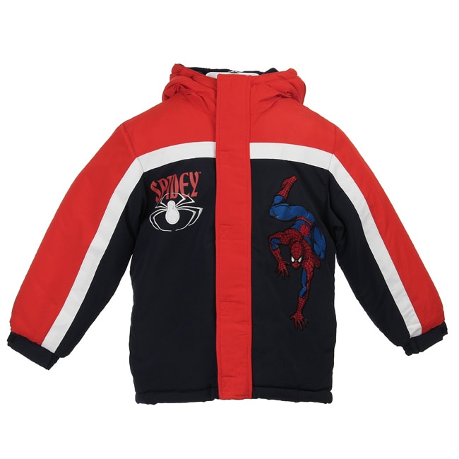 Marvels Spider Man Boys Hooded Coat  