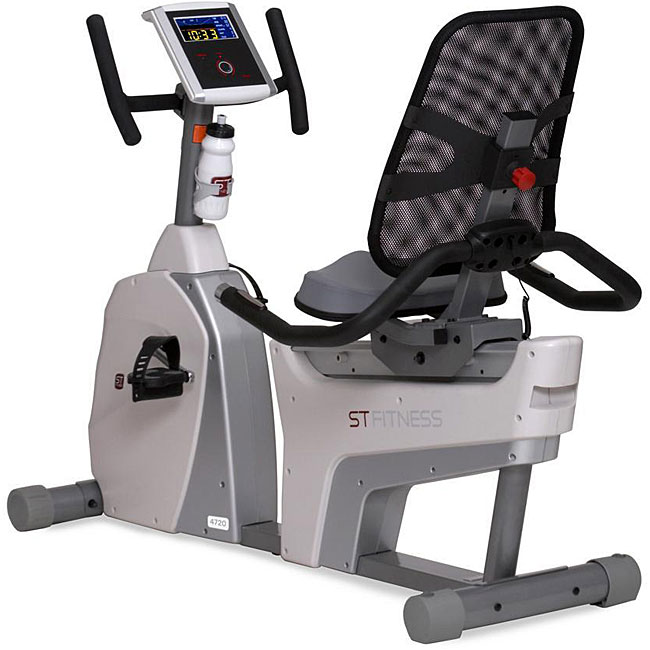 St fitness recumbent bike deals