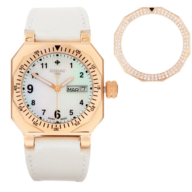 Zodiac Womens Interchangeable Bezel Watch