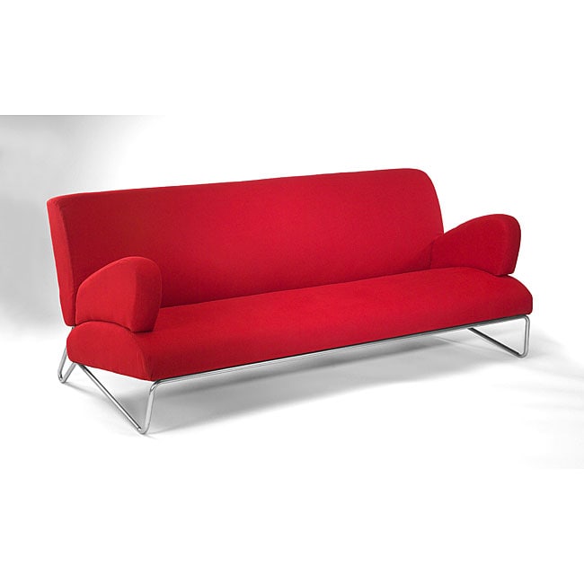 Easy Rider Red Microdenier Couch