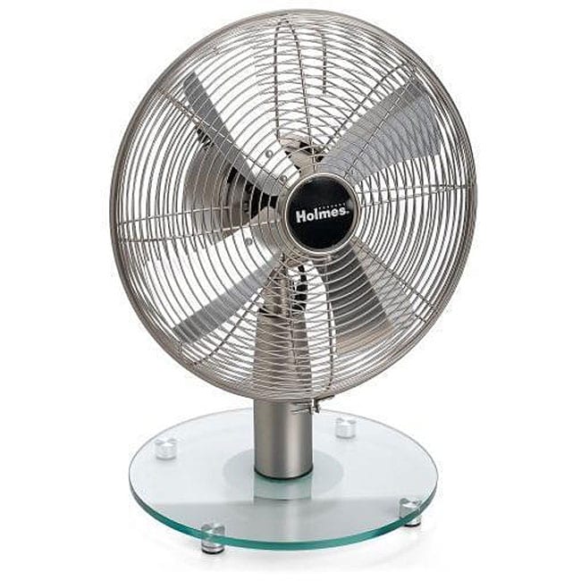 Holmes HAOF1616 16 inch Glass Base Table Fan  