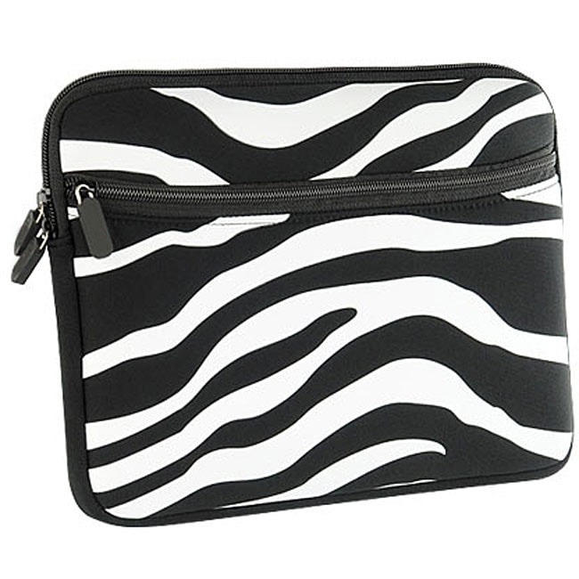 Zebra 10.2 inch Mini Laptop Sleeve Bag