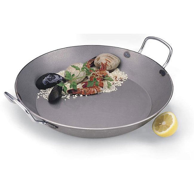 Carbon Steel 14.125 inch Paella Pan