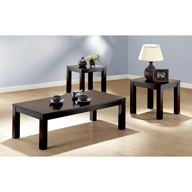 Stuart 3 piece Cherry Occasional Table Set  