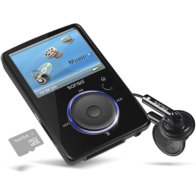 SanDisk Sansa Fuze 8GB Multimedia MP3 Player (Refurbished) - Free