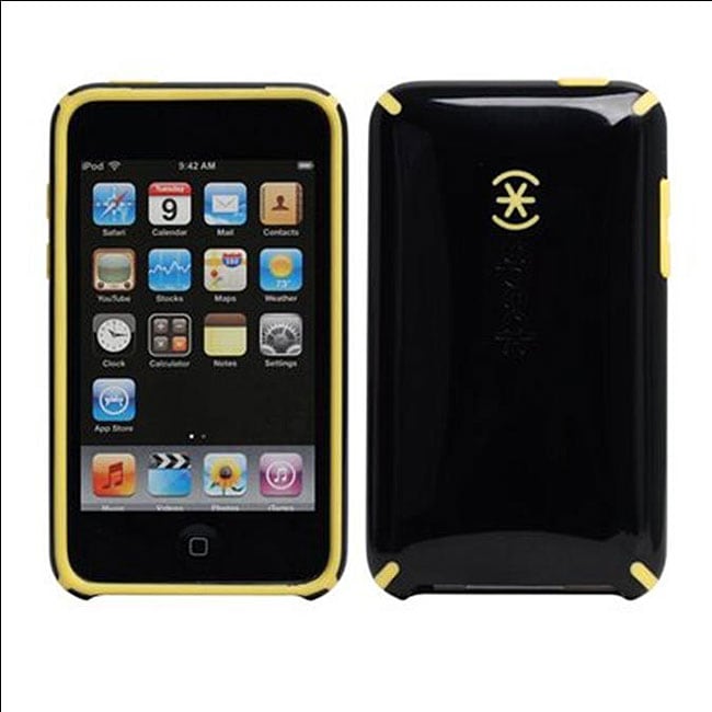 Speck iPod Touch 2 Black/ Yellow CandyShell Case  