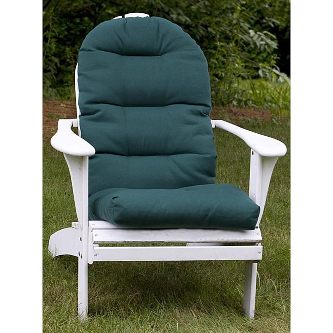 Adirondack Forest Green Outdoor Chair Cushion - Free 