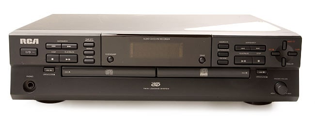 RCA CDRW120 Dual tray CD Recorder/Player (Refurbished)  