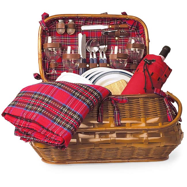 Picnic Time Highlander Deluxe Picnic Basket
