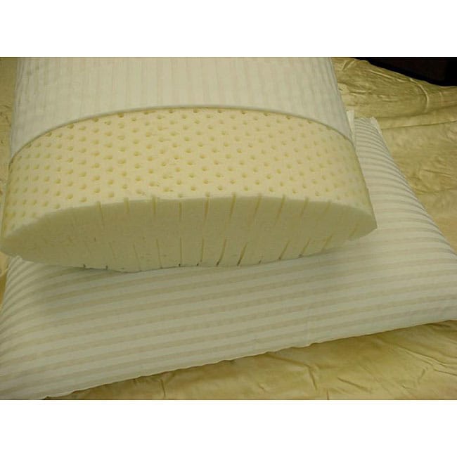 latex foam bed pillows