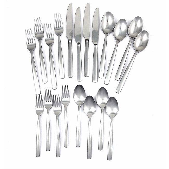 Ginkgo Satine 20-piece Place Setting