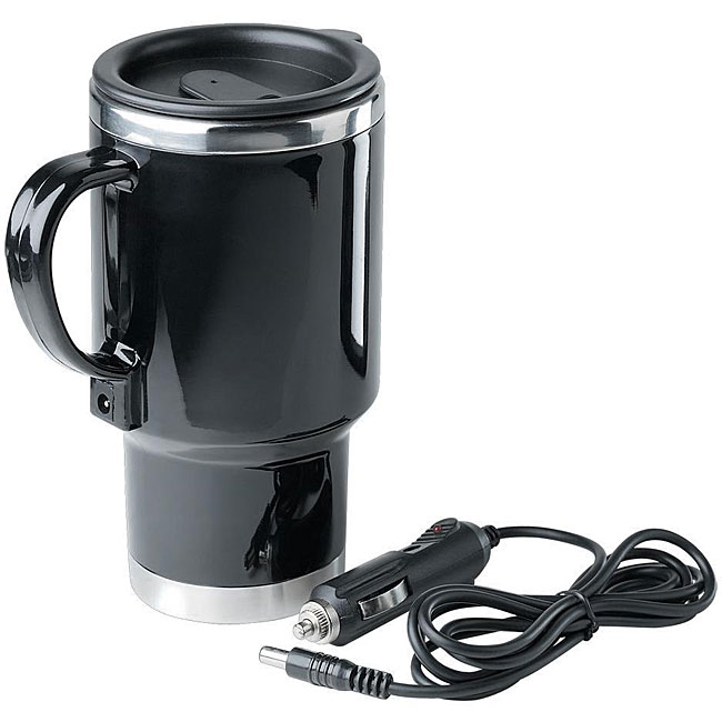 Heated Travel Mug with USB 12Volt Adapter