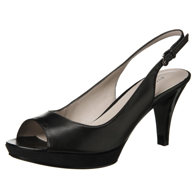 Nine West Womens Karoo Peep toe Slingbacks  