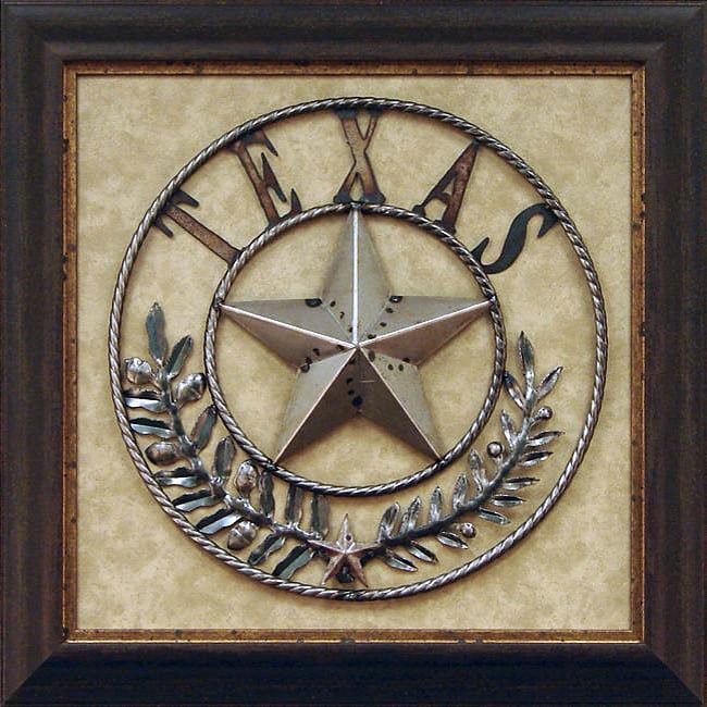Texas Star Wall Art gallery direct antonio 'iron texas star' framed wall art - free Texas Star Wall Art gallery direct antonio 'iron texas star' framed wall art - free
