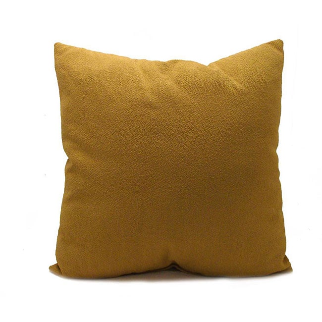 Grovepark 16 inch Square Gold Throw Pillows (Set of 2)  