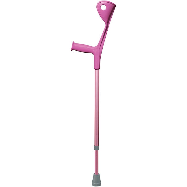 Drive Euro-style Lightweight Pink Forearm Crutch - Free Shipping On ...