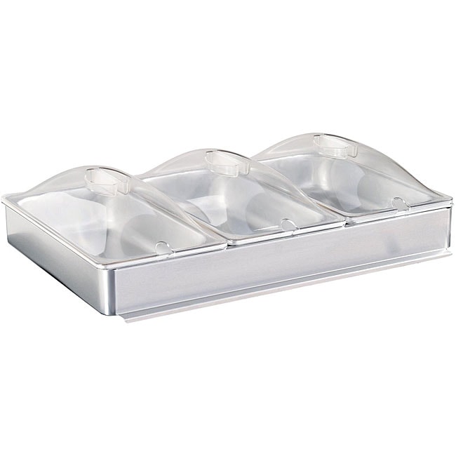 BroilKing INBS 3P 3 piece Warming Tray Insert/ Lid Set  