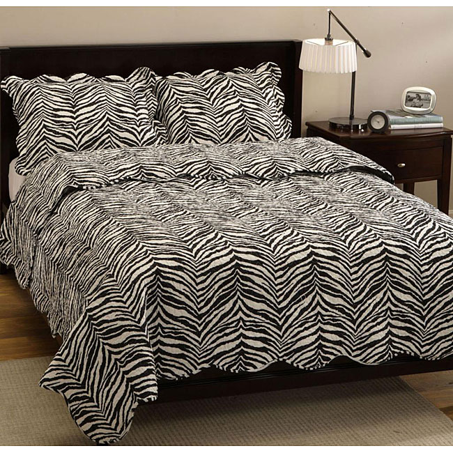 Zebra Quilt Set  