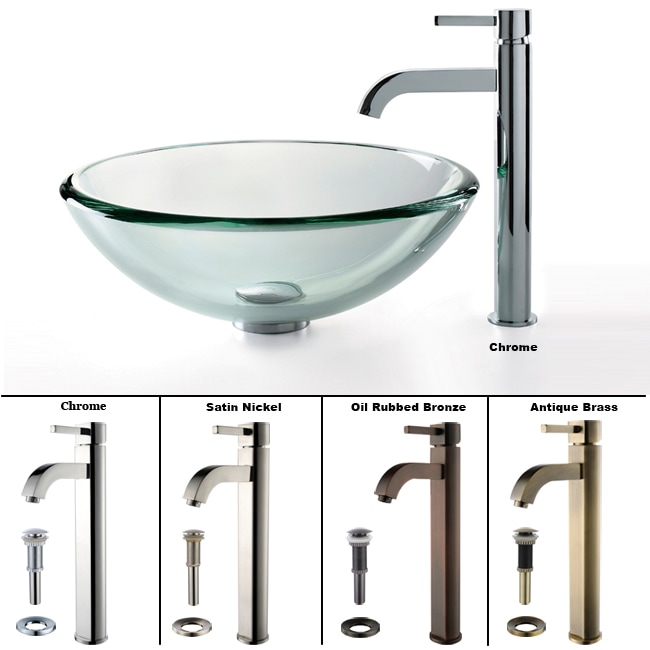 Glass Sinks   Buy Sink & Faucet Sets, Bathroom Sinks 