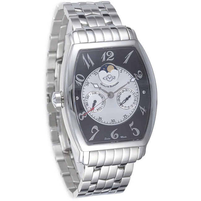 GV2 by Gevril Men's Limited Edition Moon Phase Watch Free Shipping