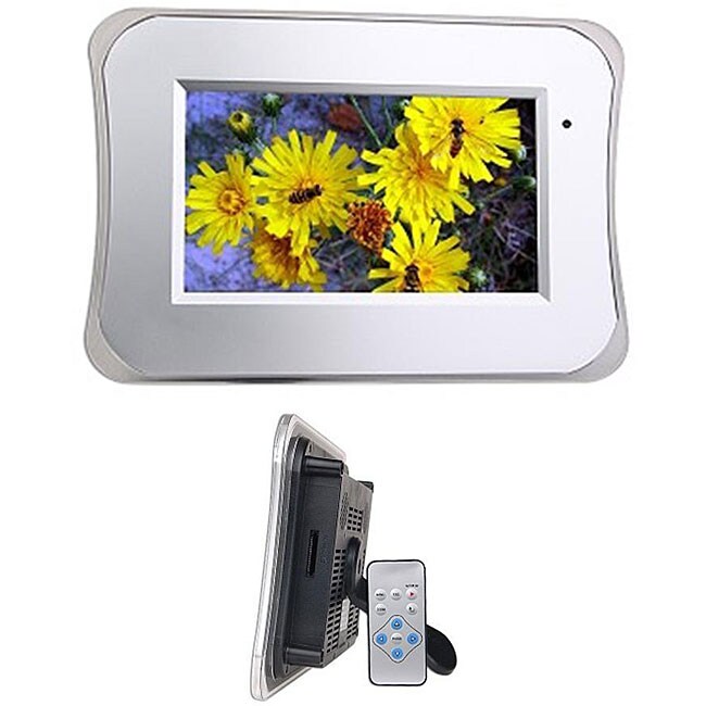 Photoshare 7inch Bright Digital Picture Frame Free Shipping On