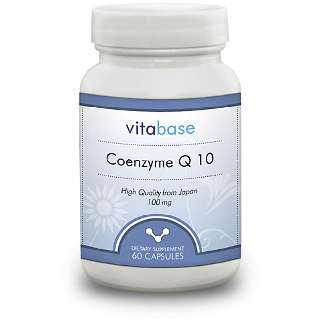 Vitabase Coenzyme Q 10 100 mg Dietary Supplement (60 Tablets