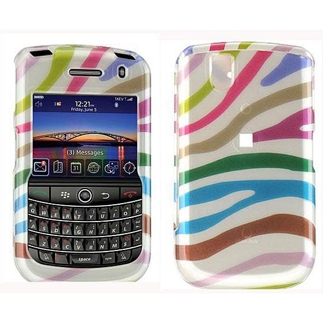 Blackberry Tour 9630 Multicolor Zebra Case  