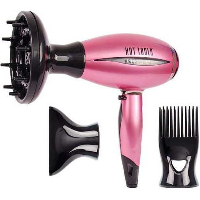 Hot Tools HPK02 Ionic Pink Titanium Lightweight Hair Dryer - Overstock ...