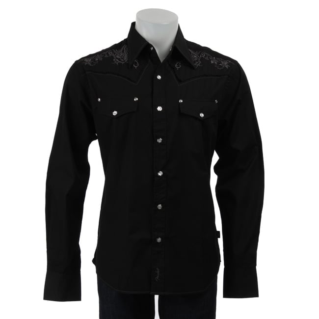 Fender Mens Temple of King Woven Shirt  