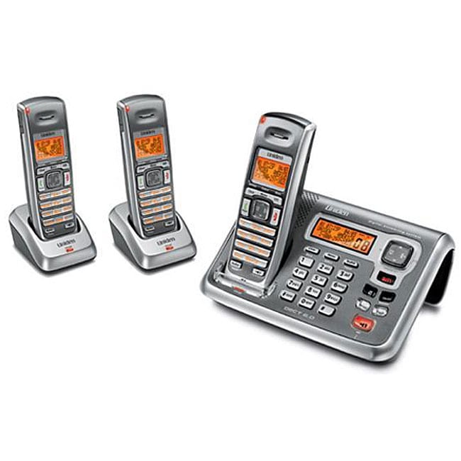 Uniden DECT2085 3 DECT 6.0 Cordless Phone System (Refurbished 