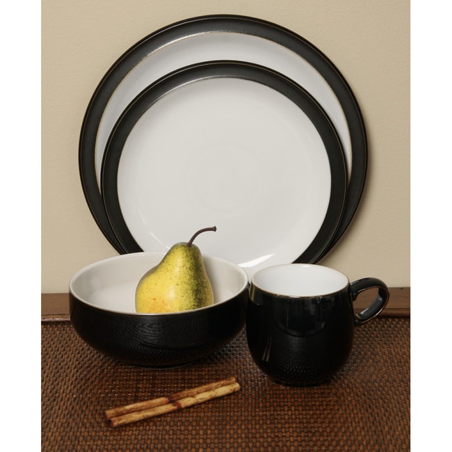 Denby Jet 16 piece Dinnerware Starter Set