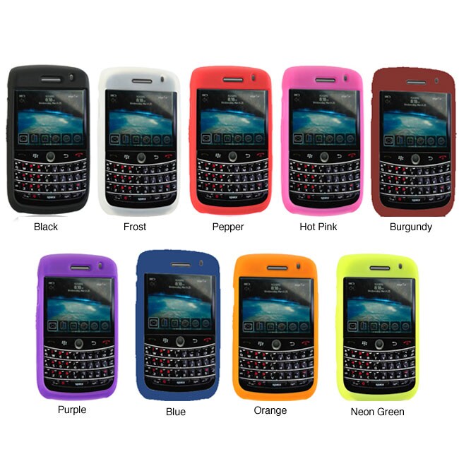 Blackberry 9700 ONYX Premium Silicone Skin Case  