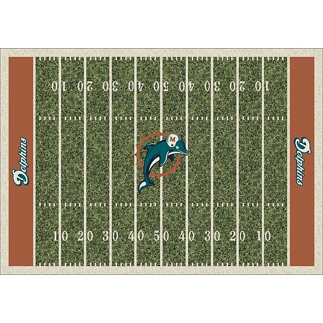 Miami Dolphins Homefield Rug (54 x 78)