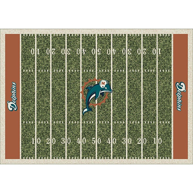 Miami Dolphins Homefield Rug (54 x 78)