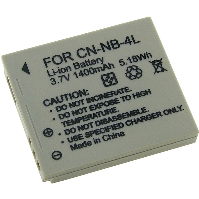 NB 4L Lithium ion Battery For Canon Camera (3 Pack)  