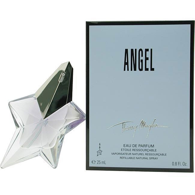 Thierry Mugler Angel Womens 0.8 oz Eau de Parfum Refillable Spray 