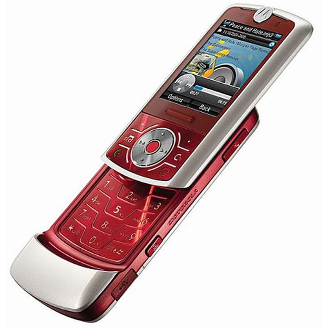 Motorola Rokr Z6 Red/White GSM Unlocked Cell Phone - 12276462 ...