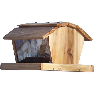 Shop Stovall Extra Large Barn Style Birdfeeder Free Shipping