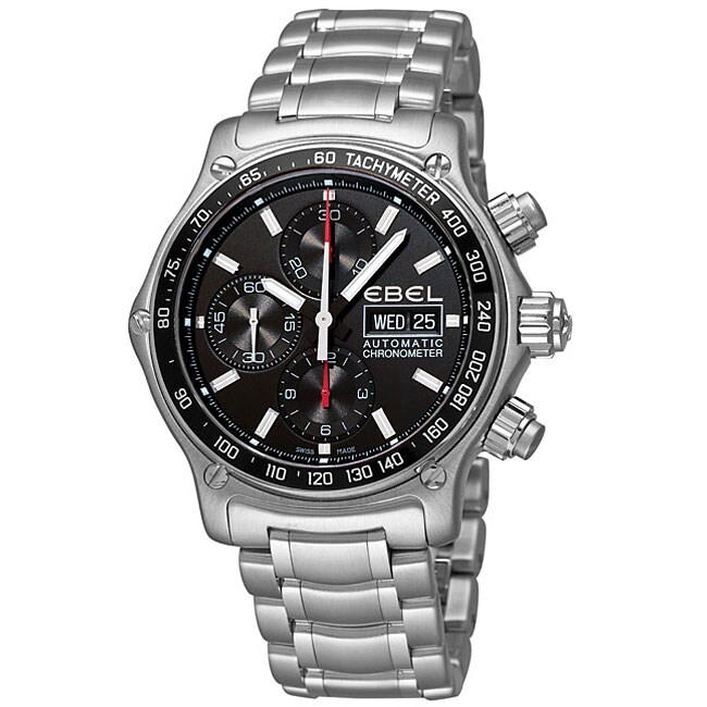 Ebel 1911 Discovery Men's Automatic Chronograph Watch - 12280190 ...