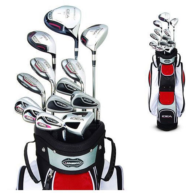 Adams A3 OS Senior 13-piece Golf Club Set with Bag - 12294568 ...