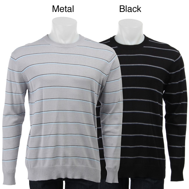 Retrofit Mens Striped Crewneck Sweater  