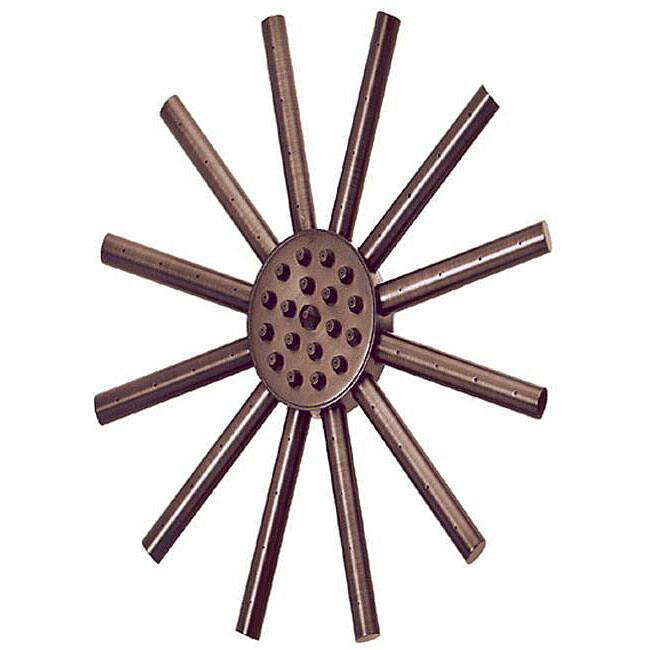 Victorian Bronze Sun-shaped Rain Showerhead