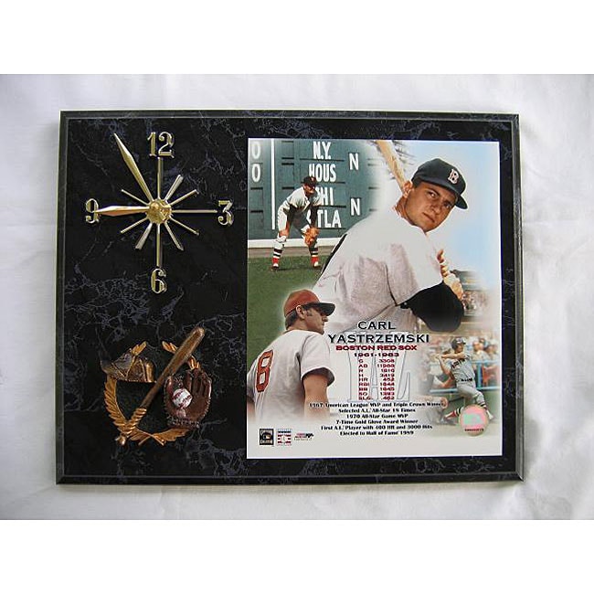 Carl Yastrzemski Legends of Baseball Wall Clock