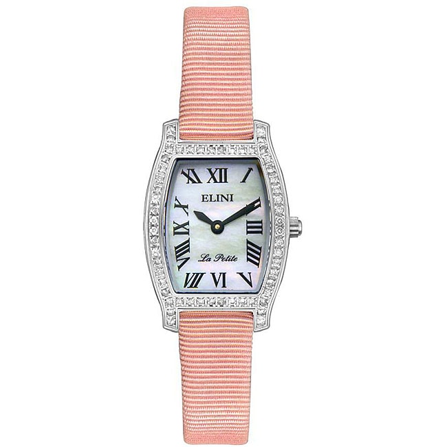 Elini Womens La Petite Top Diamond Pink Watch