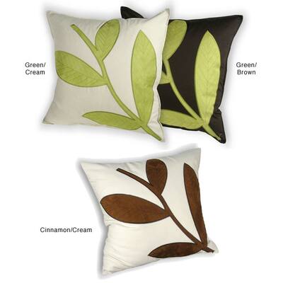 Stem 19-inch Decorative Throw Pillow