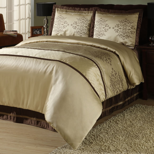 Impact Beige 3 Piece Duvet Cover Set Free Shipping On Orders Impact Beige 3 Piece Duvet Cover Set